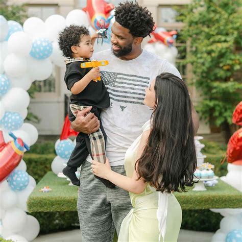joel embiid wife and child